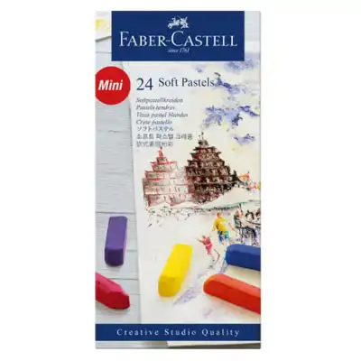 فابرکستل گچ پاستل نرم کریتیو ۲۴ نیمه